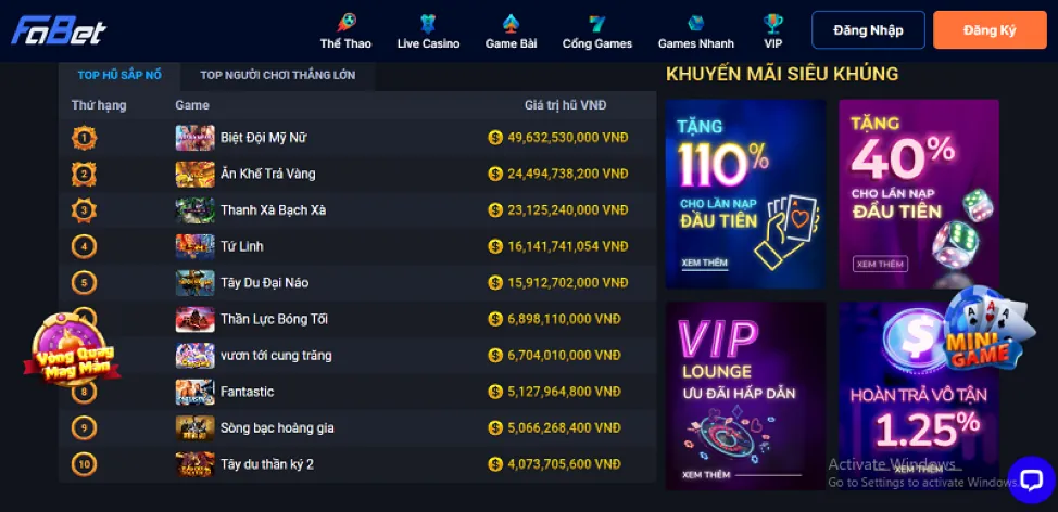 Form đăng nhập win777 apk với các trường thông tin